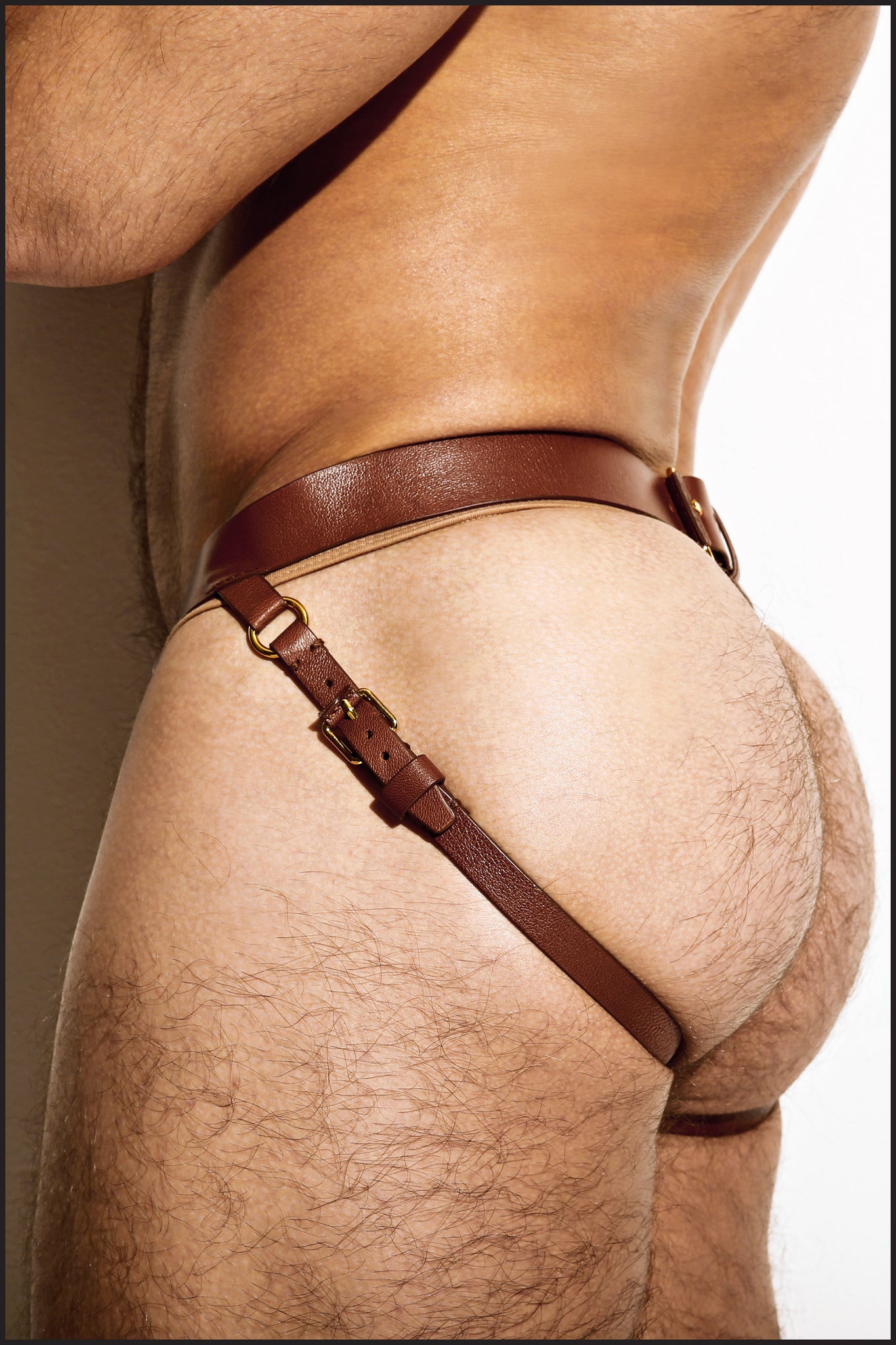 Charlie by Matthew Zink Mens Leather Leg Harness