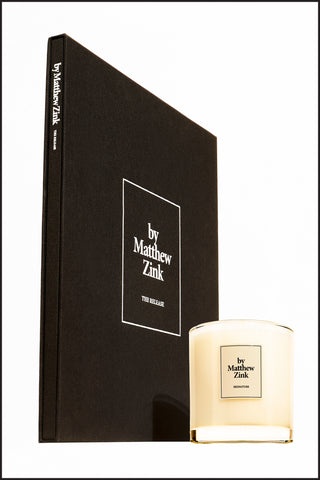 by Matthew Zink - Book + Candle Gift Set