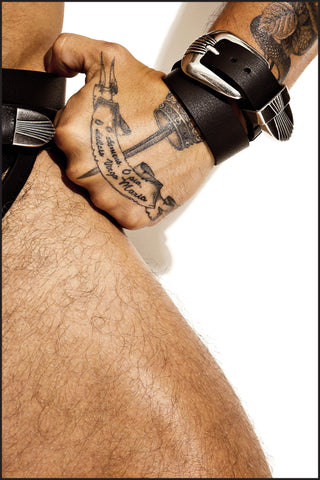 Stallion Wide Double Wrap Cuff