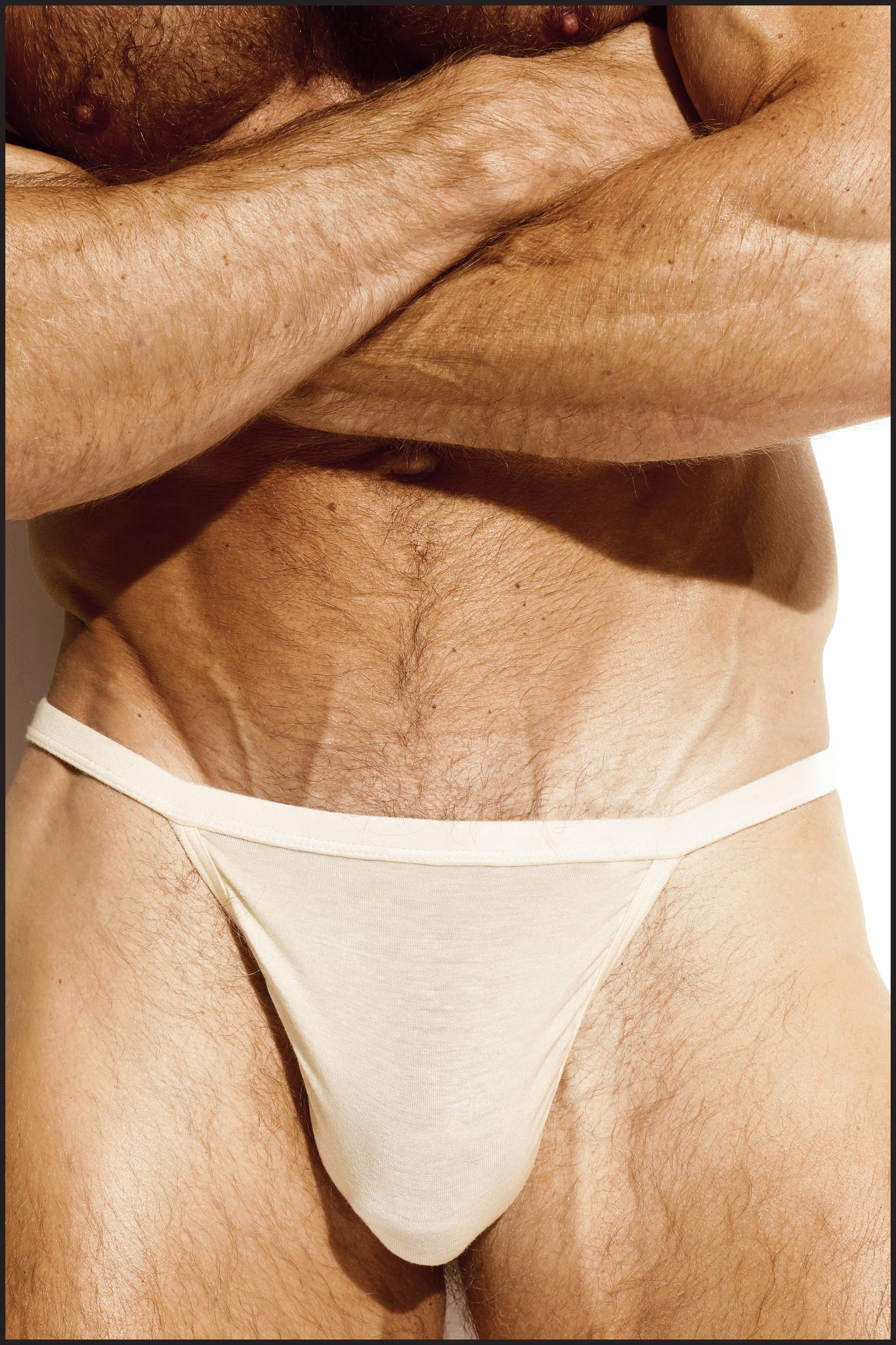 Muscle Thong - CASHMERE