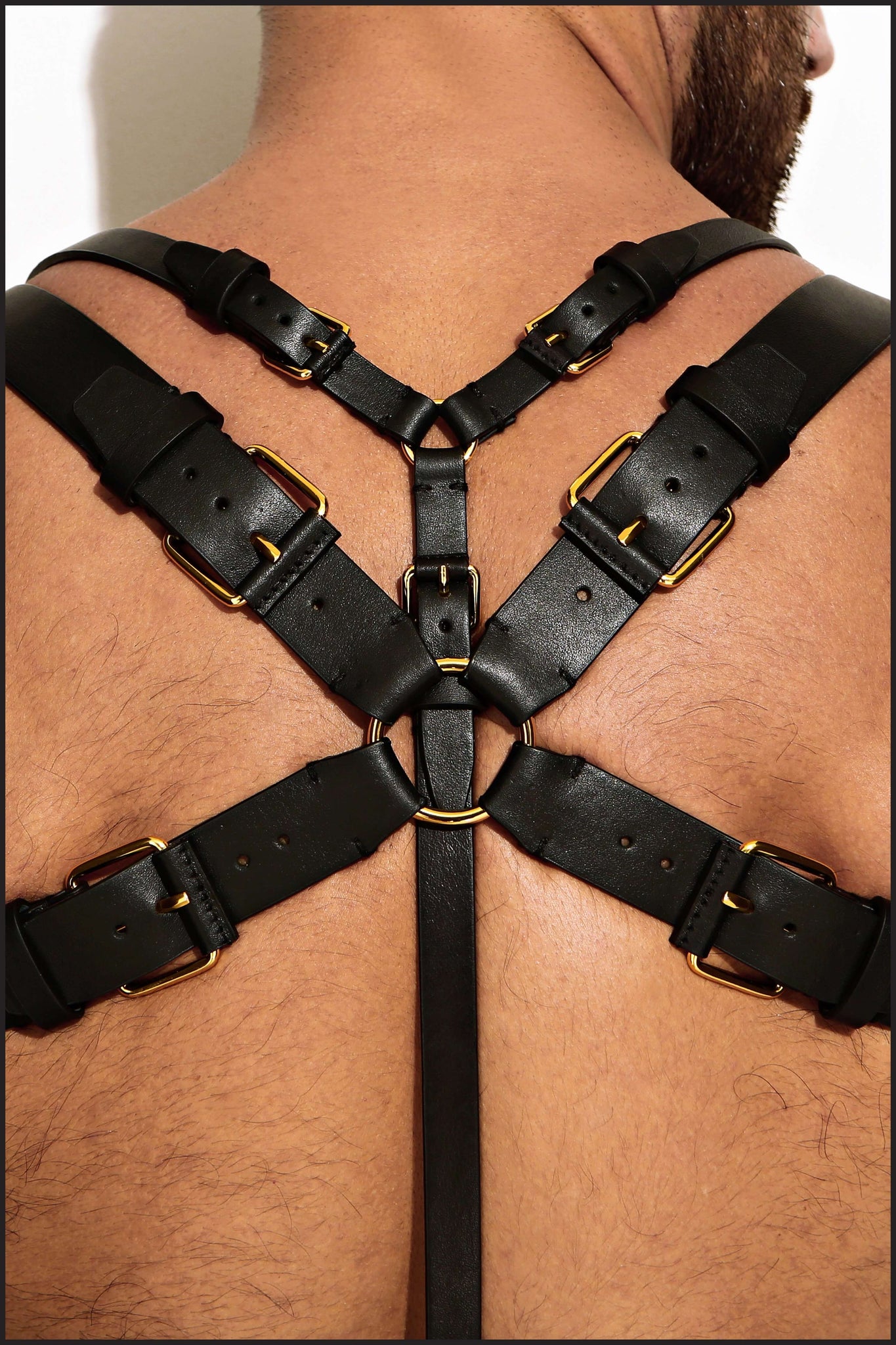 Charlie by matthew zink mens leather  leather suspender harness – Charlie  By Matthew Zink