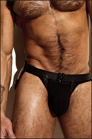 Charlie by Matthew Zink Mens Leather Leg Harness