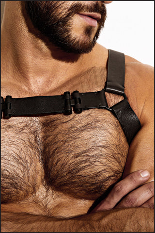 Charlie by Matthew Zink Mens Leather Chest Harness