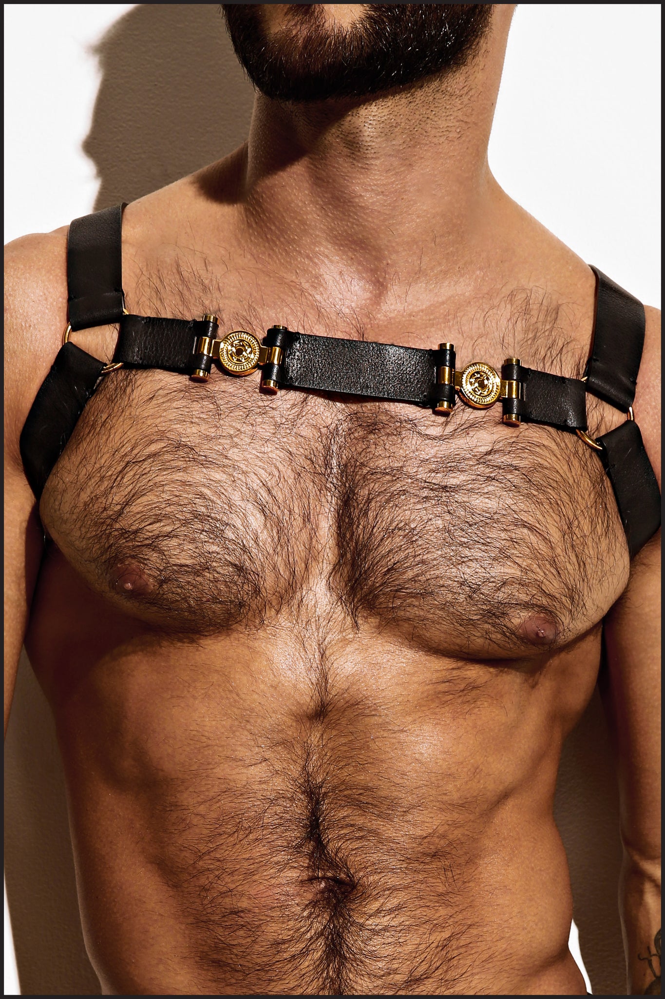 Mens Leather Harness, Mens Chest Harness