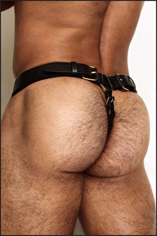 Charlie by Matthew Zink Leather Thong Harness